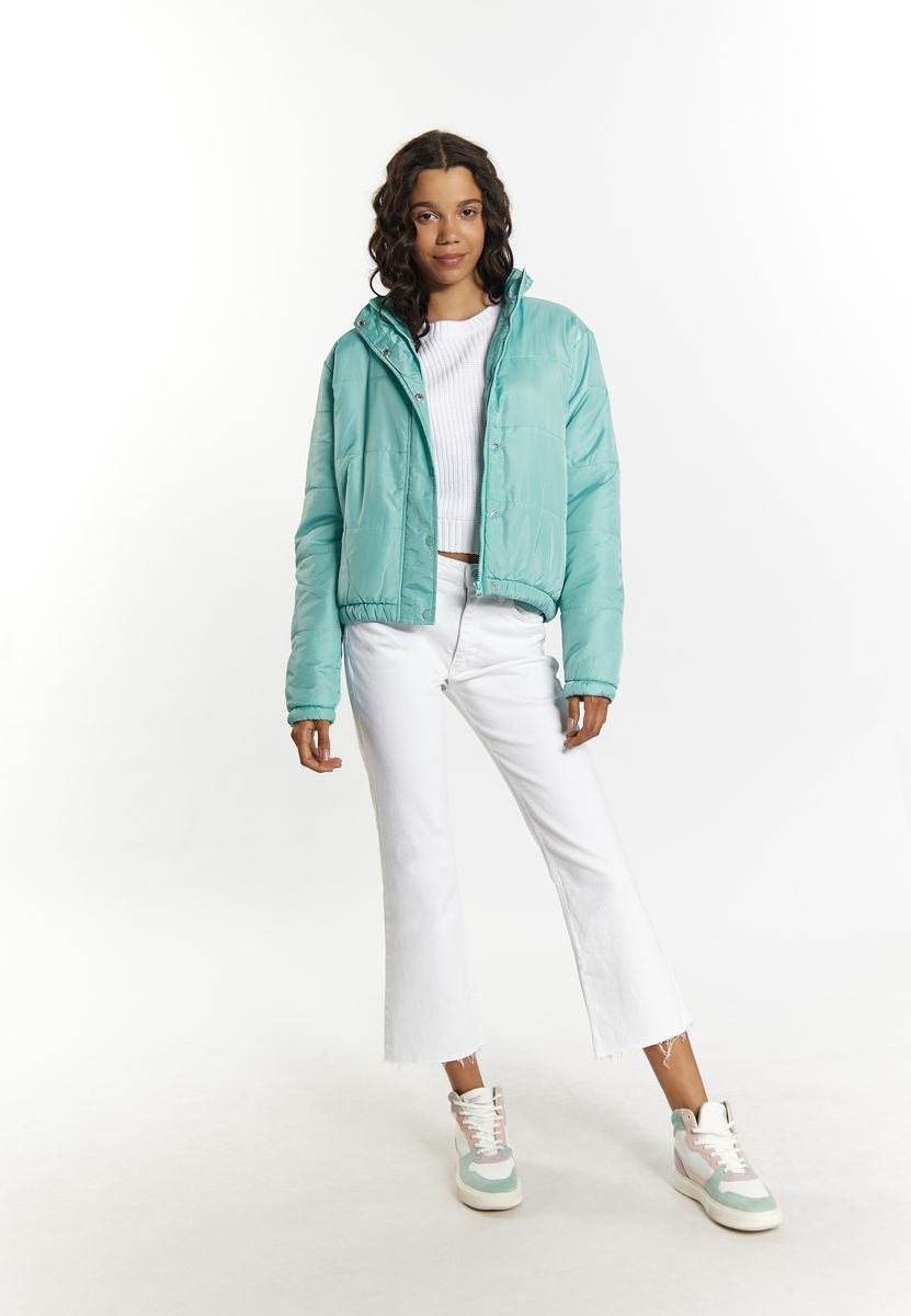 Leicht wattierte gesteppte Blousonjacke