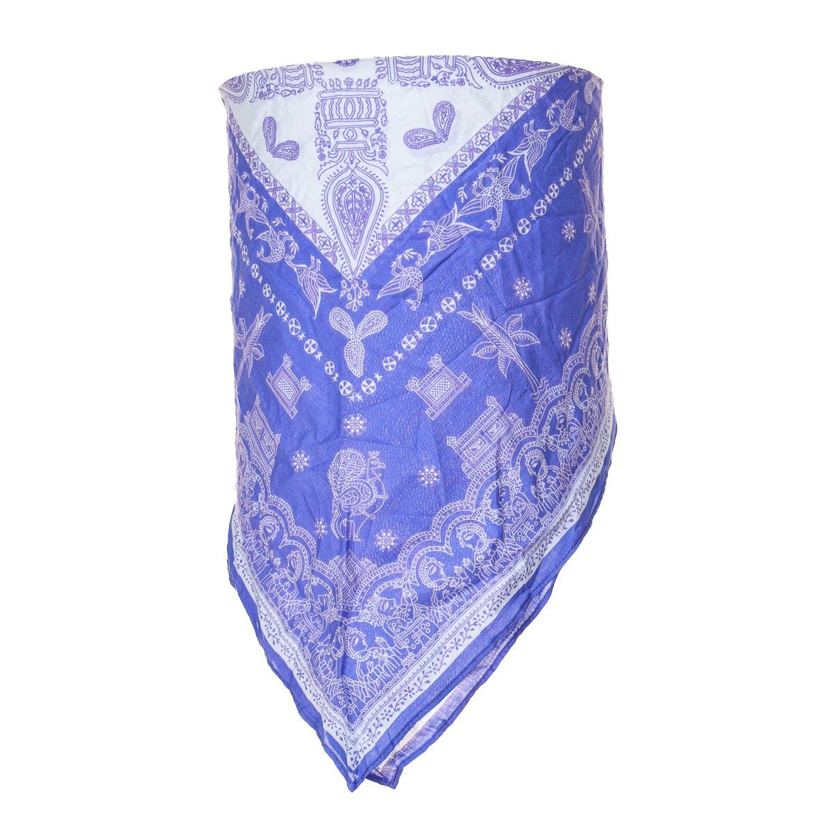 Schlauchtuch mit Ornament-Druck