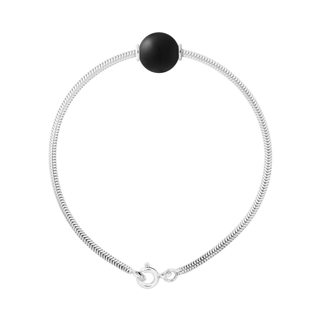 Minimalistisches Armband mit mattem Achat
