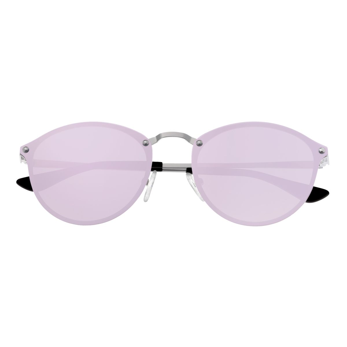 Randlose Runde Polarisierte Verspiegelte Sonnenbrille