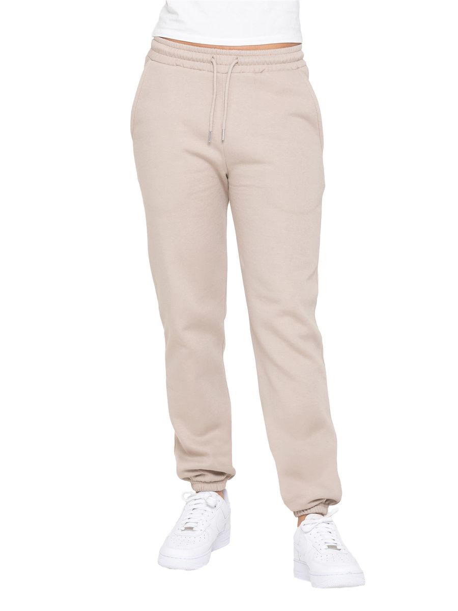Relaxte Jogginghose mit Fleecefutter