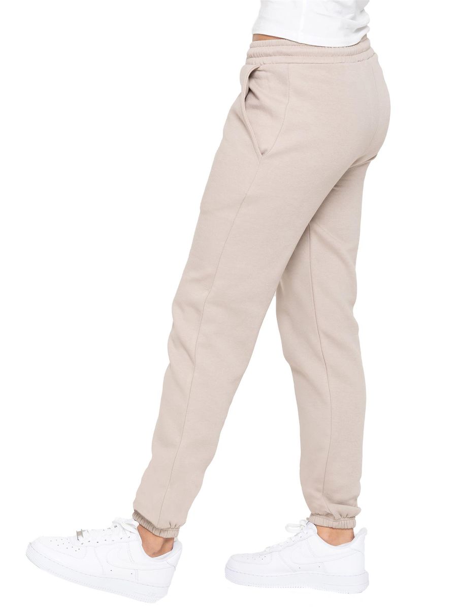 Relaxte Jogginghose mit Fleecefutter