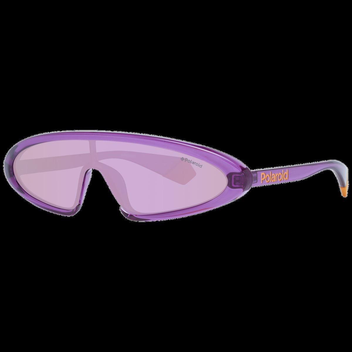 Retro Shield Sonnenbrille mit Monoglas