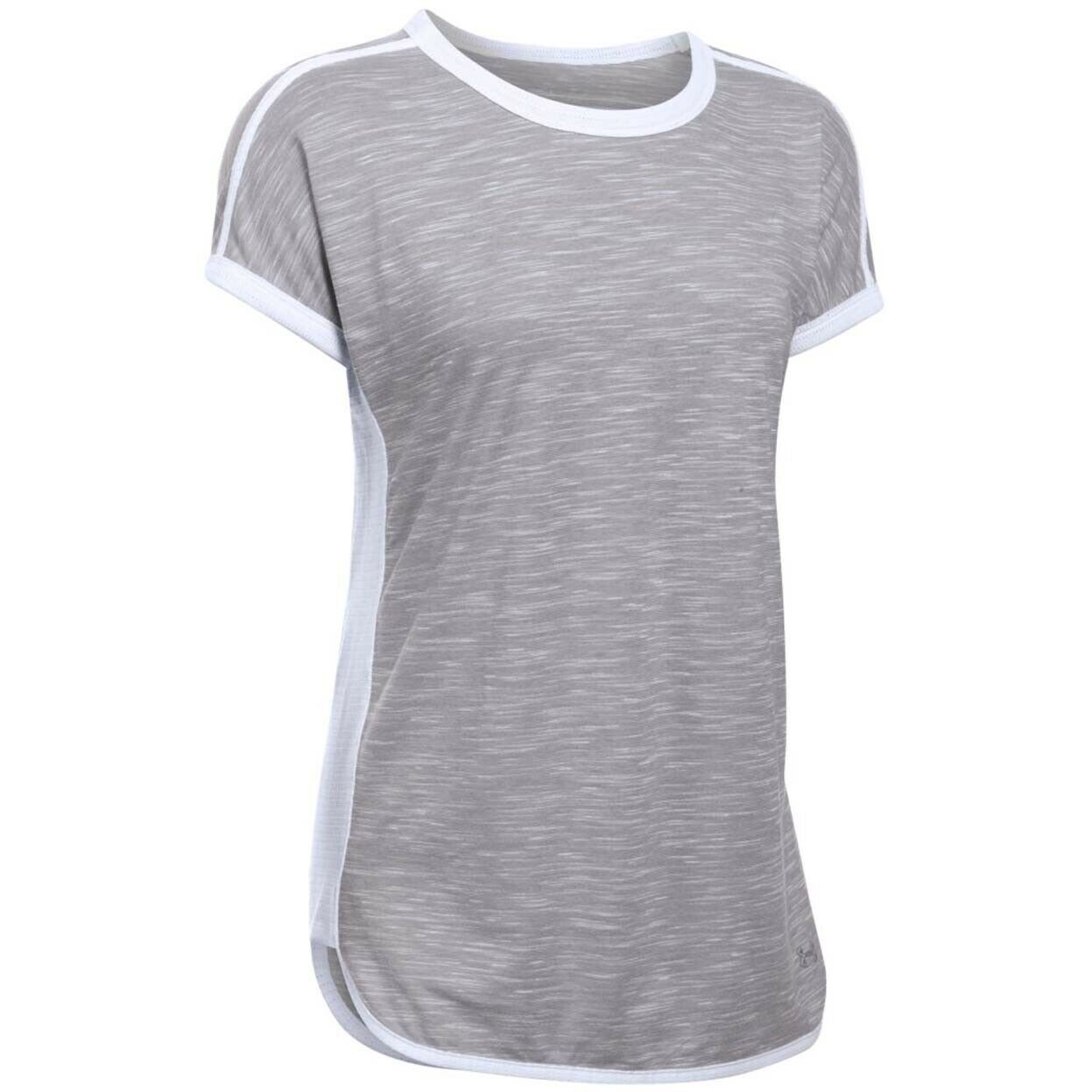 Sport-T-Shirt mit Mesh und Kontrastpaspeln