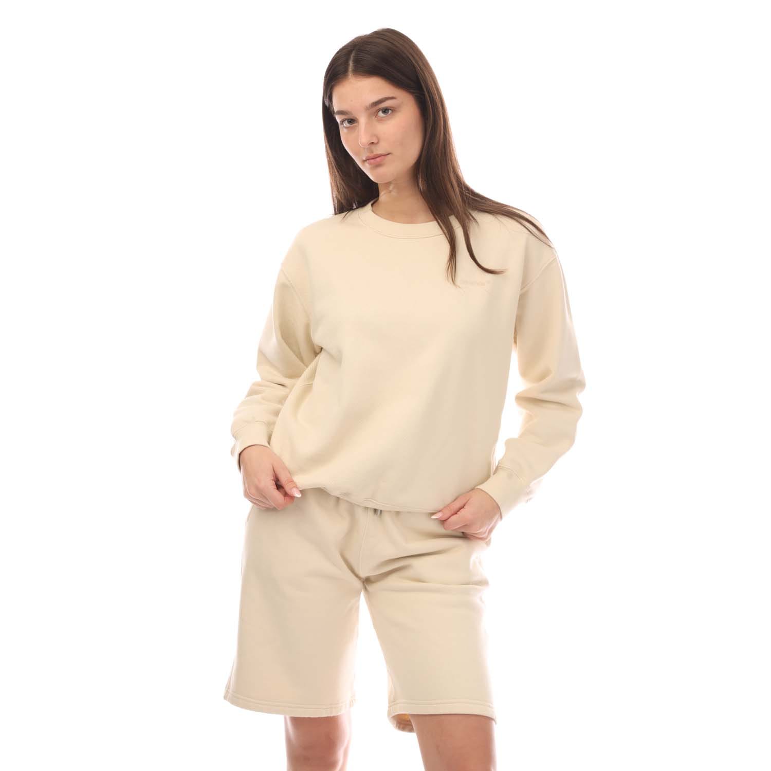 Klassisches Baumwoll-Sweatshirt mit Rundhalsausschnitt