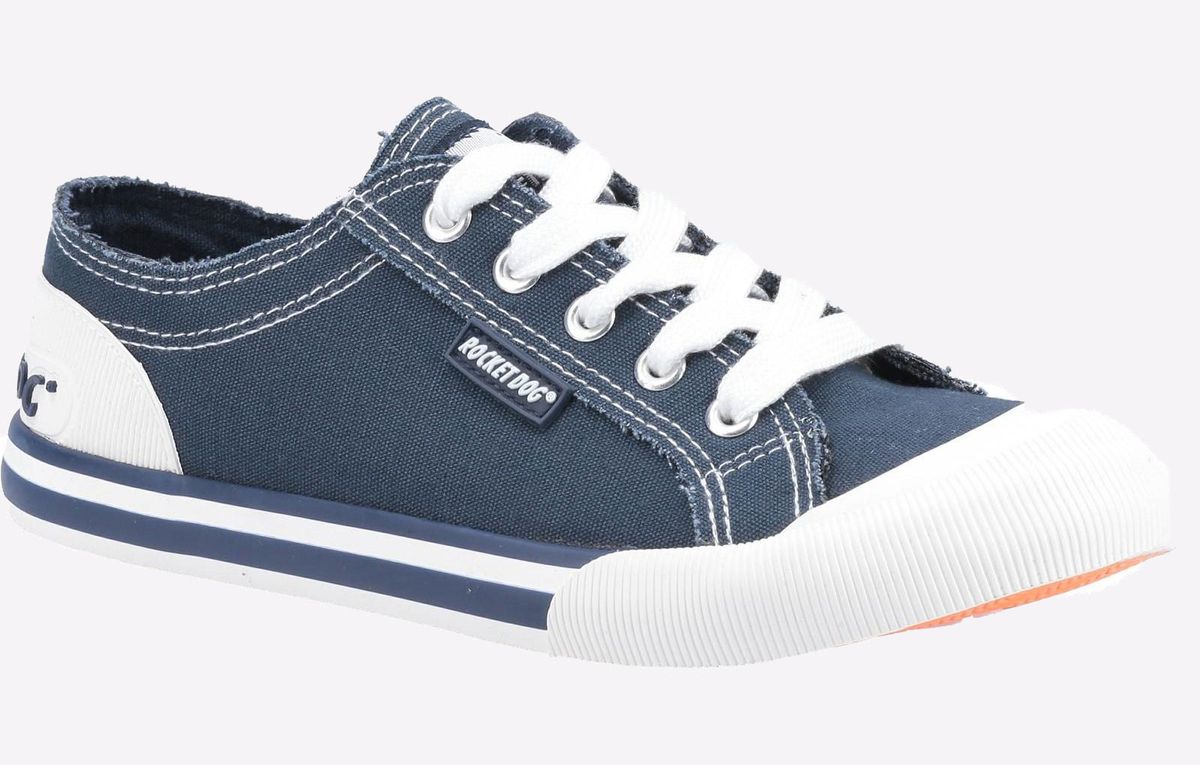 Low-Top Canvas-Sneaker mit Fransen