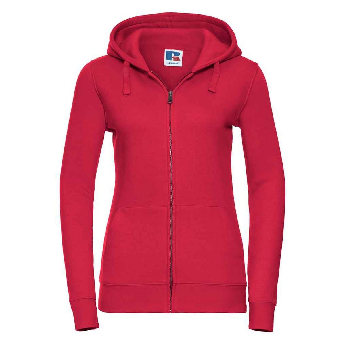 Klassische Kapuzenjacke mit Reißverschluss