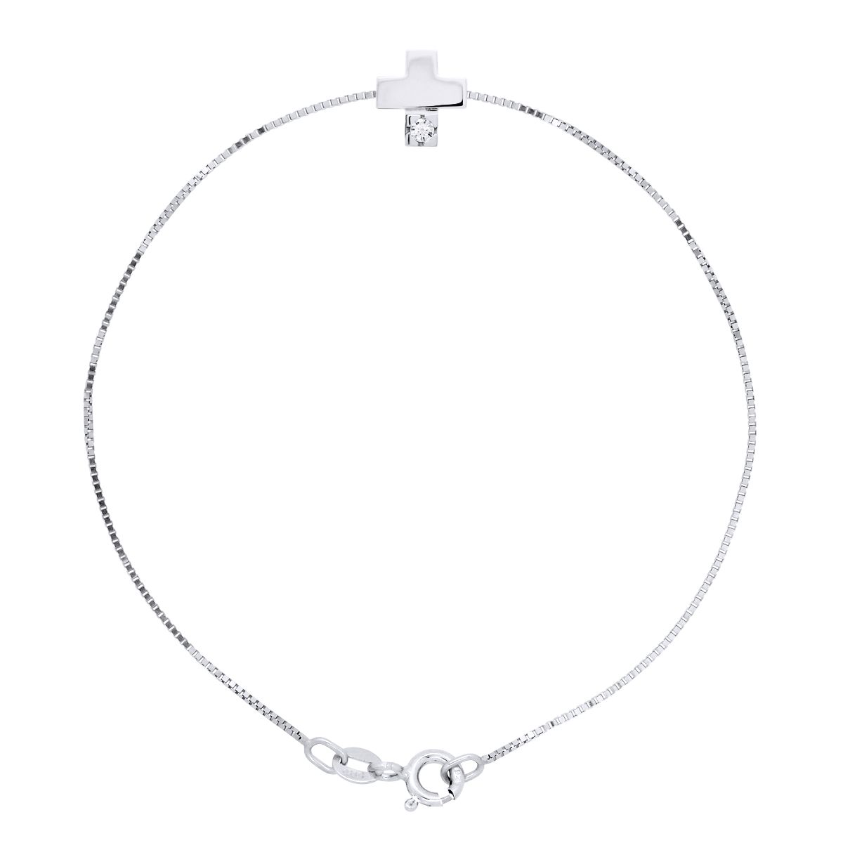 Venezianisches Armband mit echtem Diamant