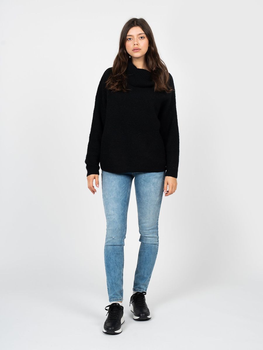 High-Rise Skinny-Jeans mit Knopfleiste