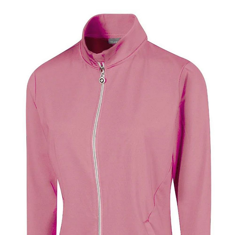 Sportjacke mit durchgehendem Reißverschluss