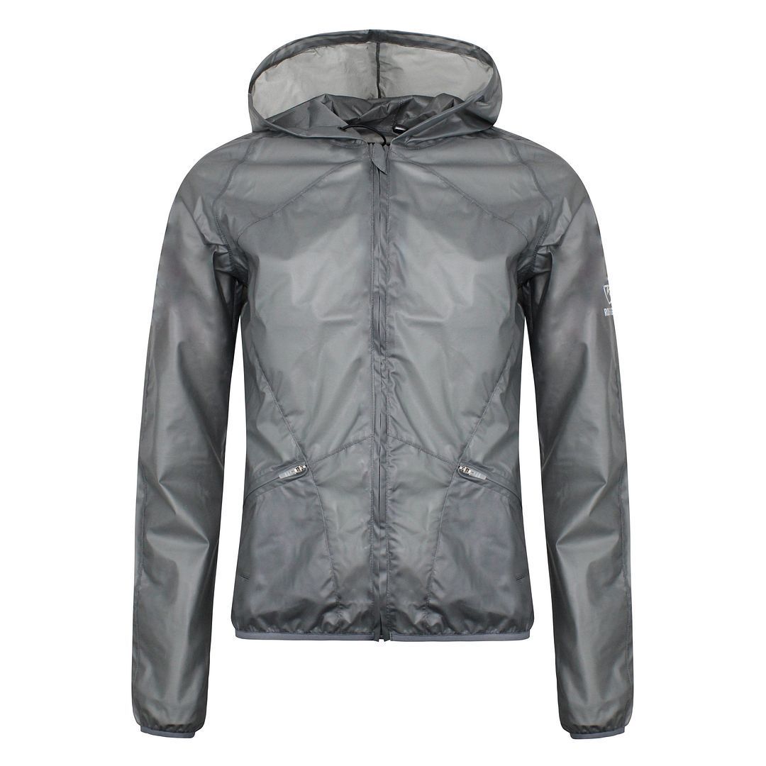 Leichte transparente Kapuzenjacke