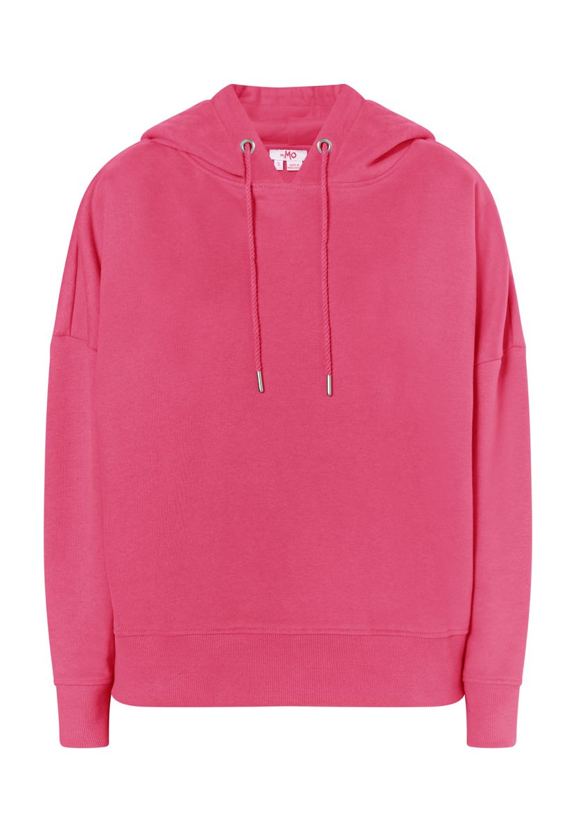 Lässiger Baumwoll-Hoodie mit Kordelzug