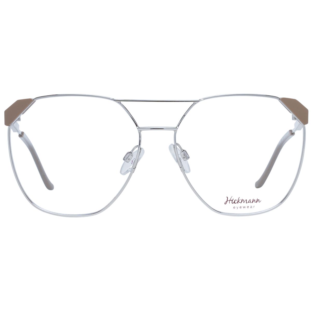 Geometrische Aviator-Metallfassung