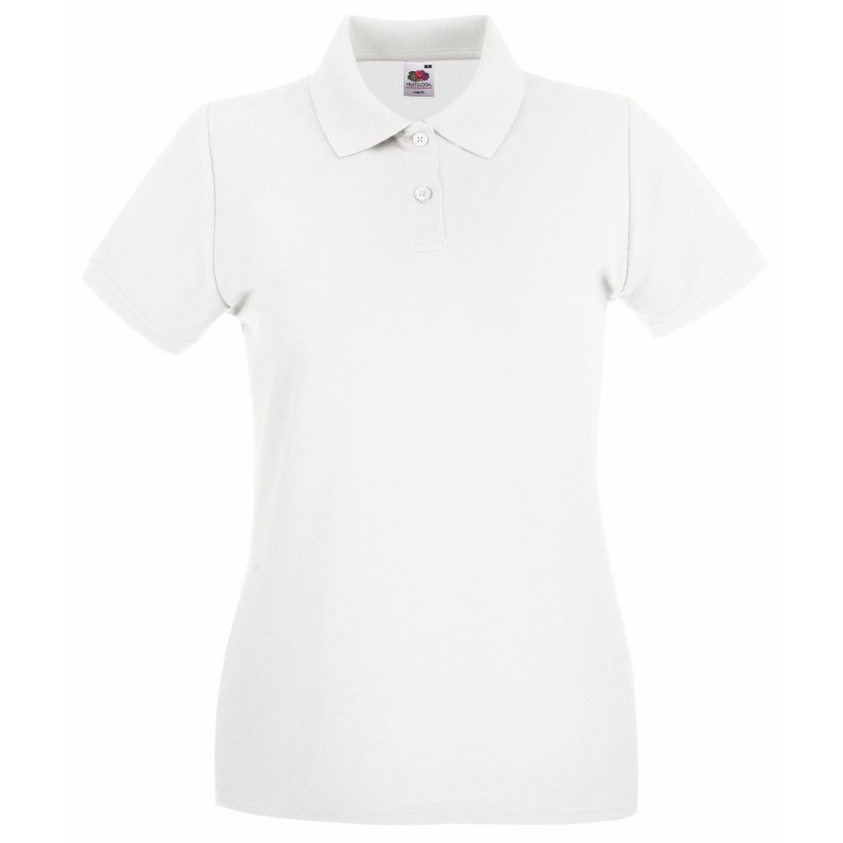 Tailliertes Baumwoll-Polo für Damen