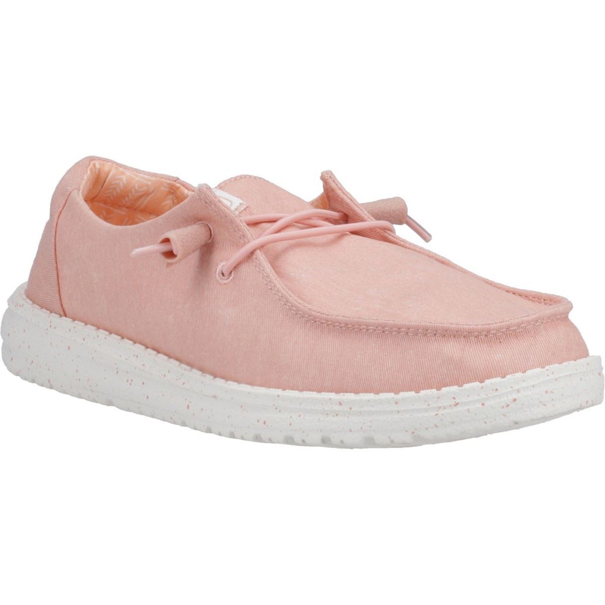 Slipper aus gewaschenem Canvas