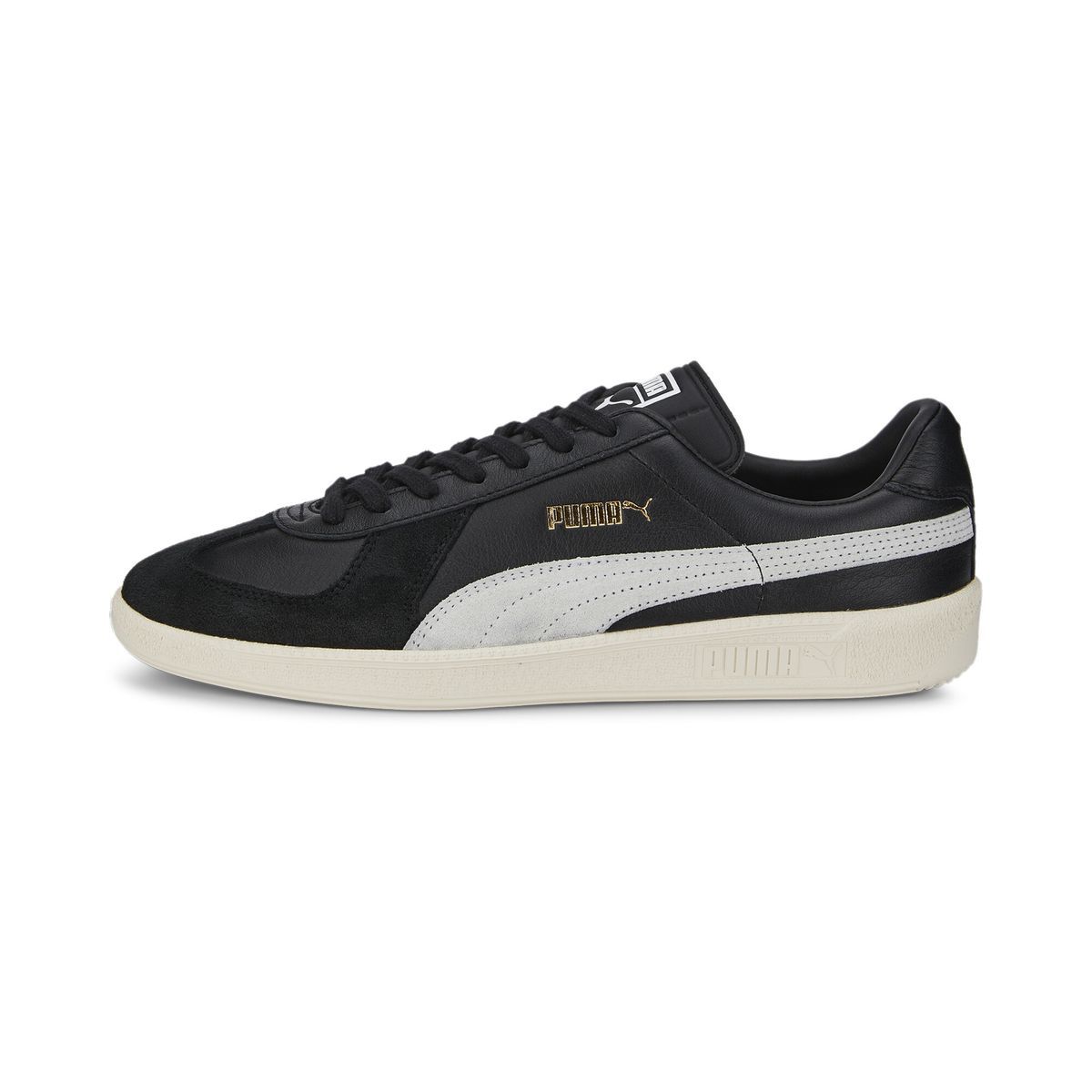 Retro-inspirierter Army-Trainer aus Leder