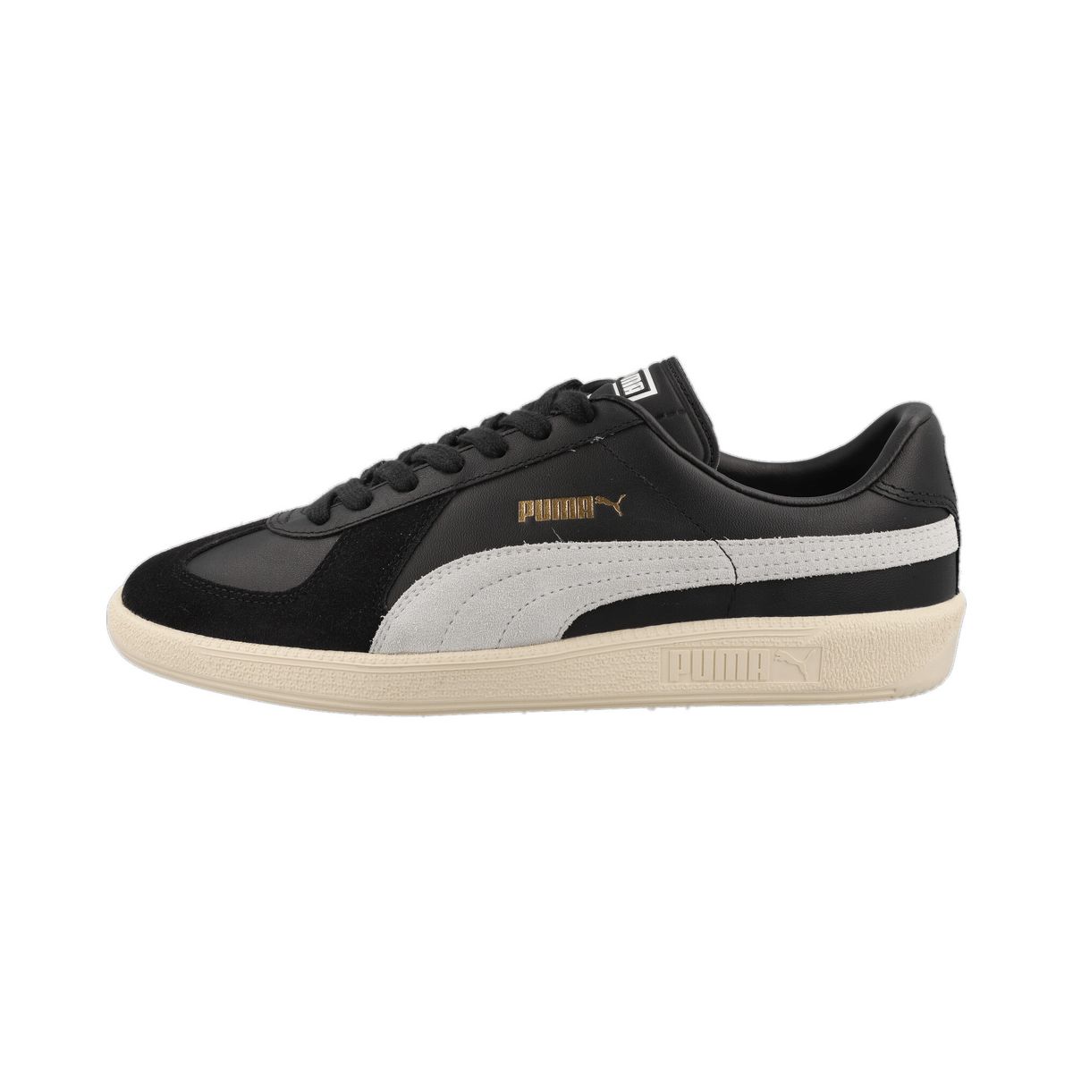 Retro-inspirierter Army-Trainer aus Leder
