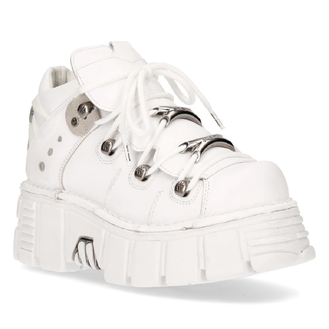 Klobige Plateau-Gothic-Stiefeletten