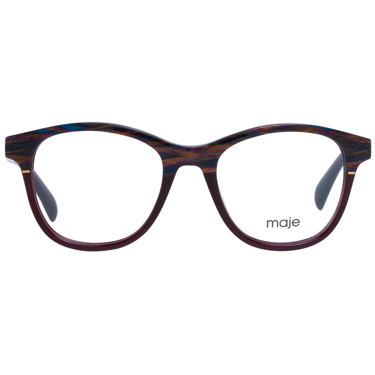 Elegante runde Acetat-Brillenfassung