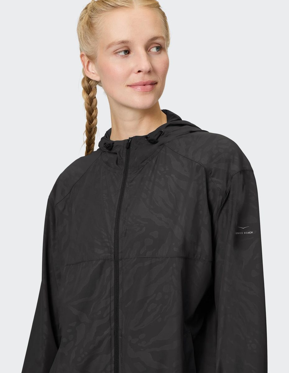 Leichte Kapuzen-Trainingsjacke