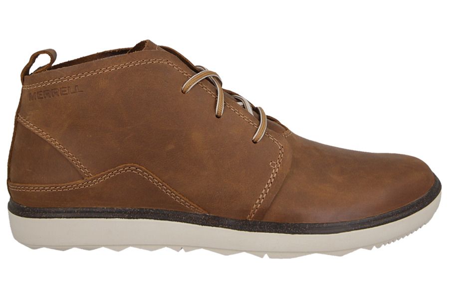 Lässige Leder-Chukka-Boots