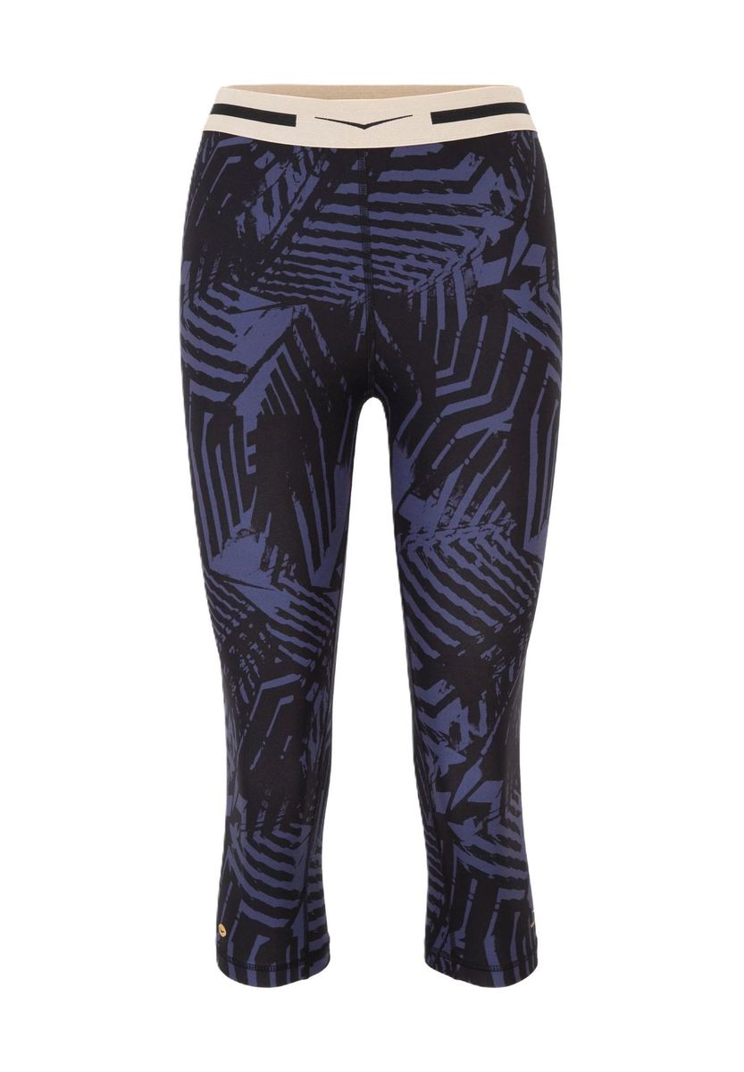 Sport-Tights mit geometrischem Muster