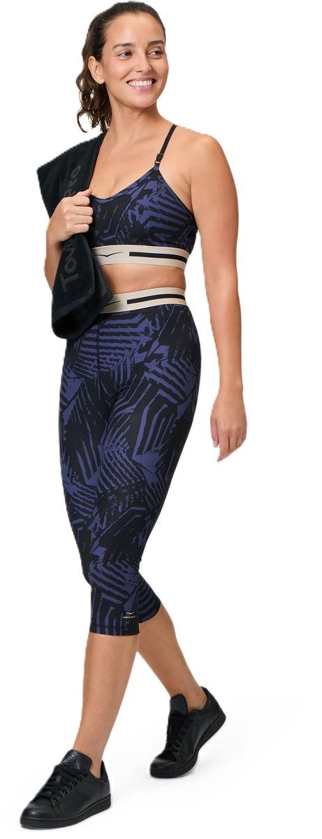 Sport-Tights mit geometrischem Muster