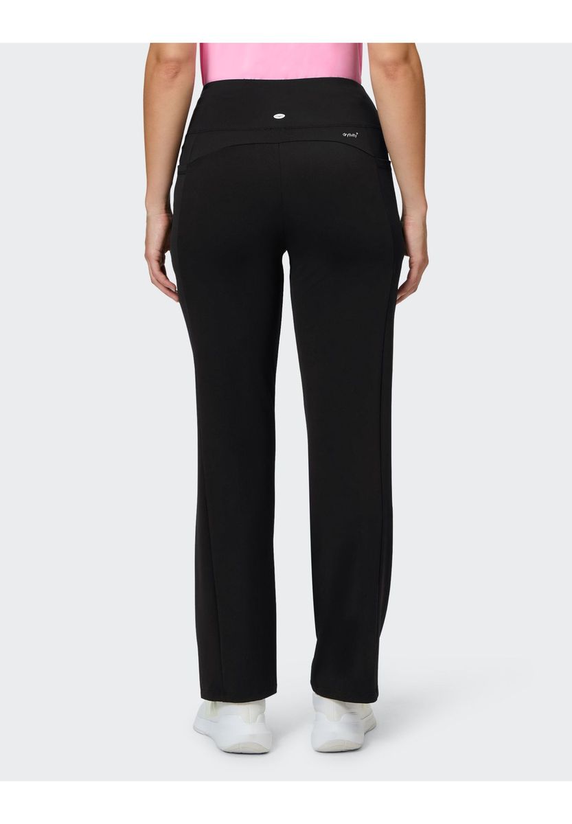 Ausgestellte High-Waist Trainingshose