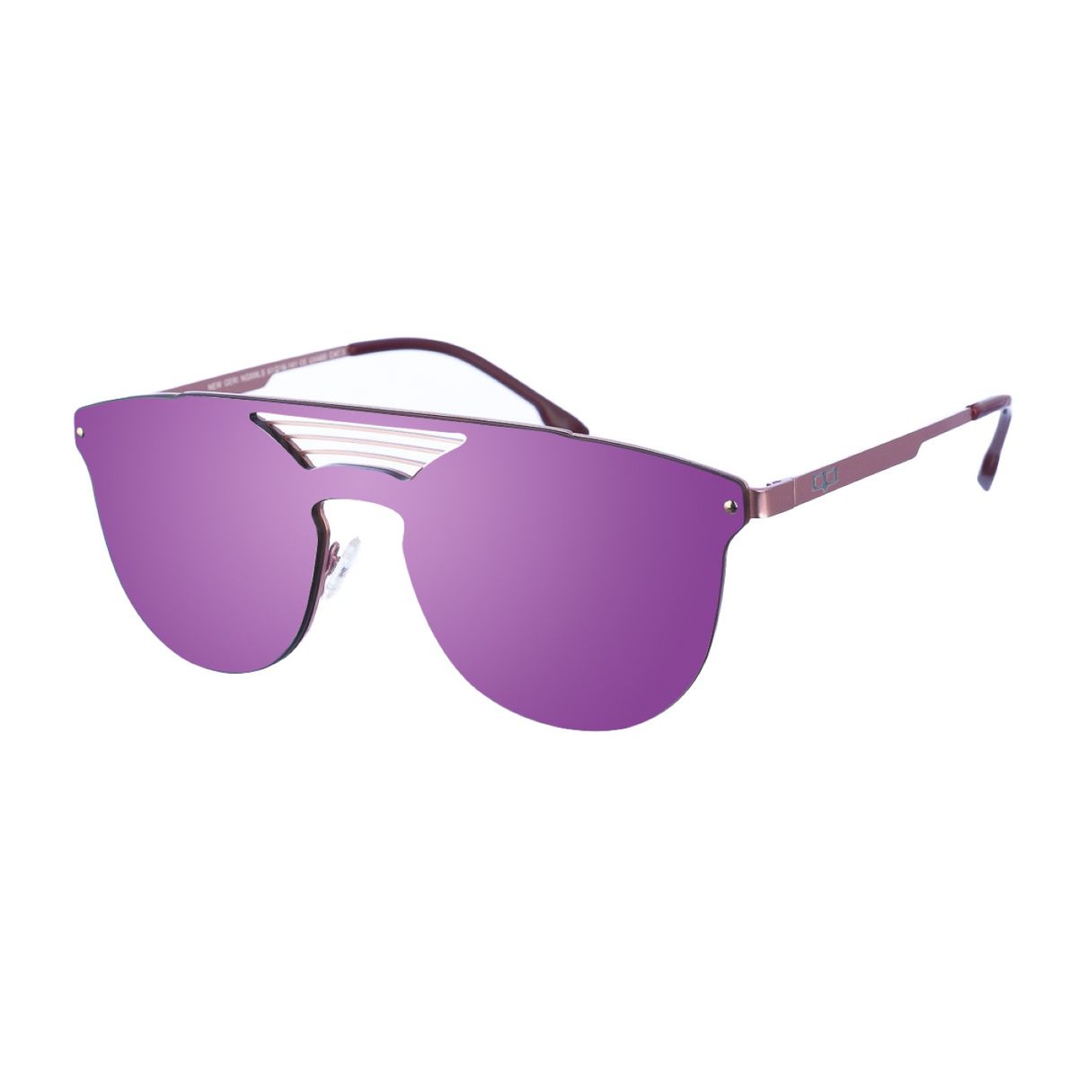 Futuristische verspiegelte Shield-Sonnenbrille