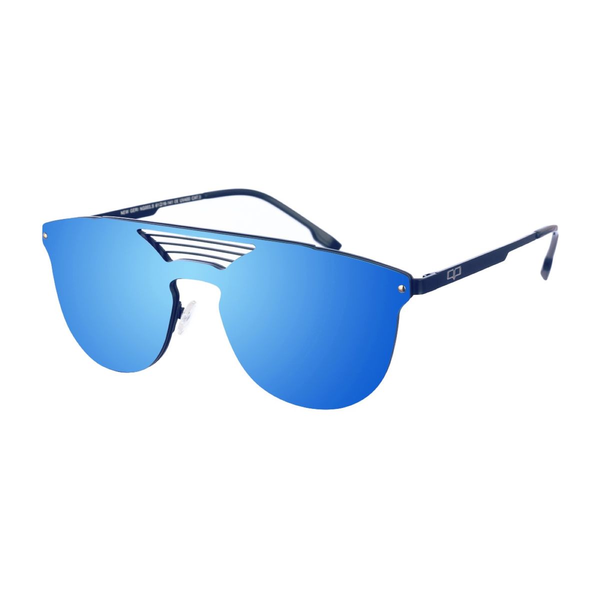Futuristische verspiegelte Shield-Sonnenbrille
