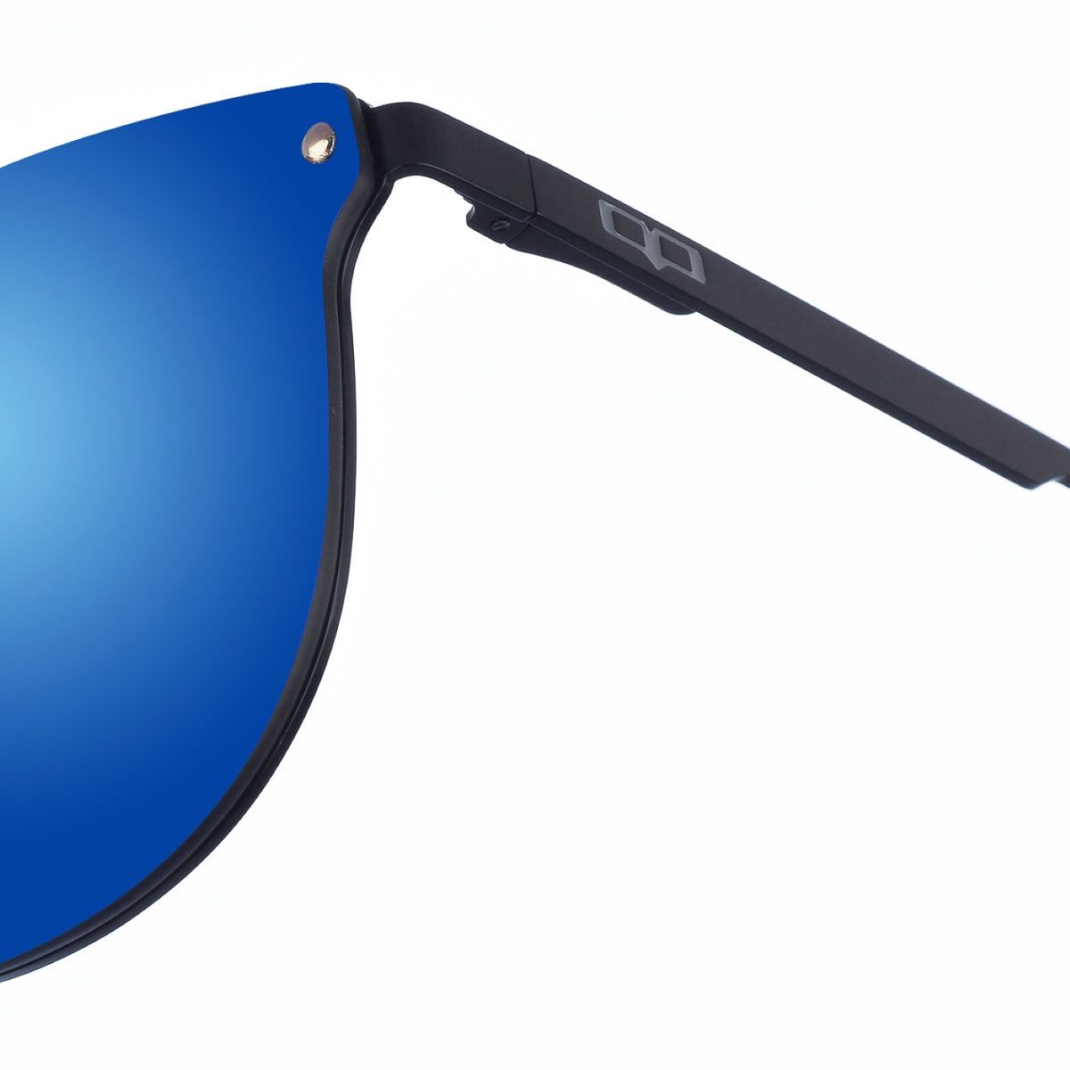 Futuristische verspiegelte Shield-Sonnenbrille