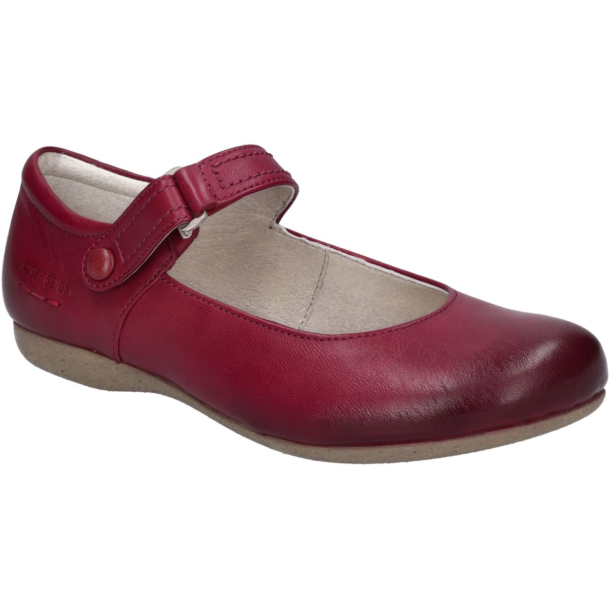 Klassischer Leder Mary Jane Ballerina