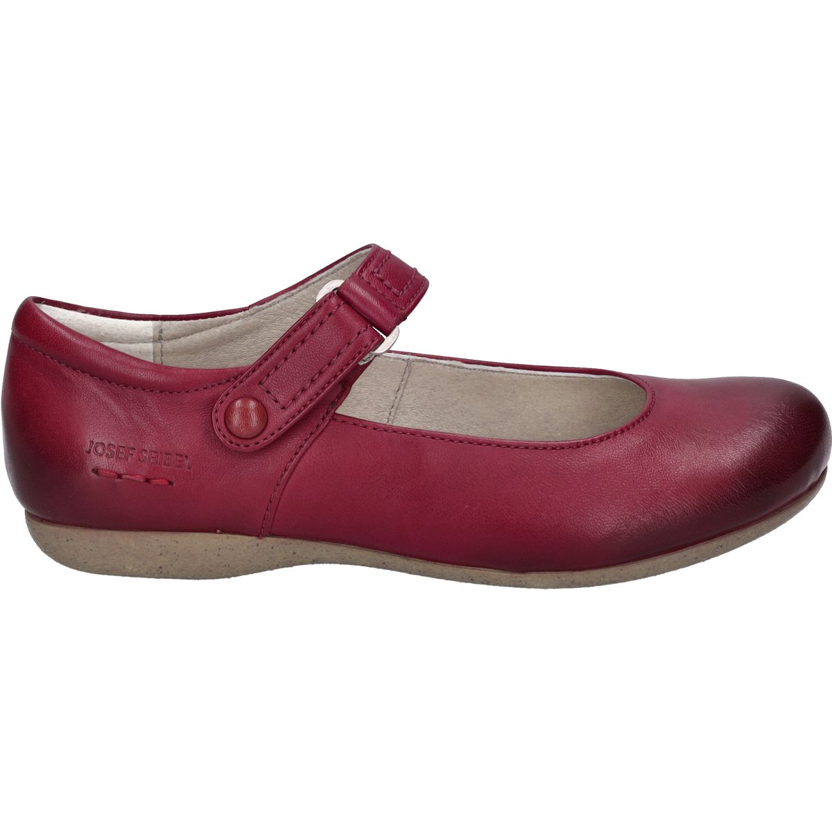 Klassischer Leder Mary Jane Ballerina