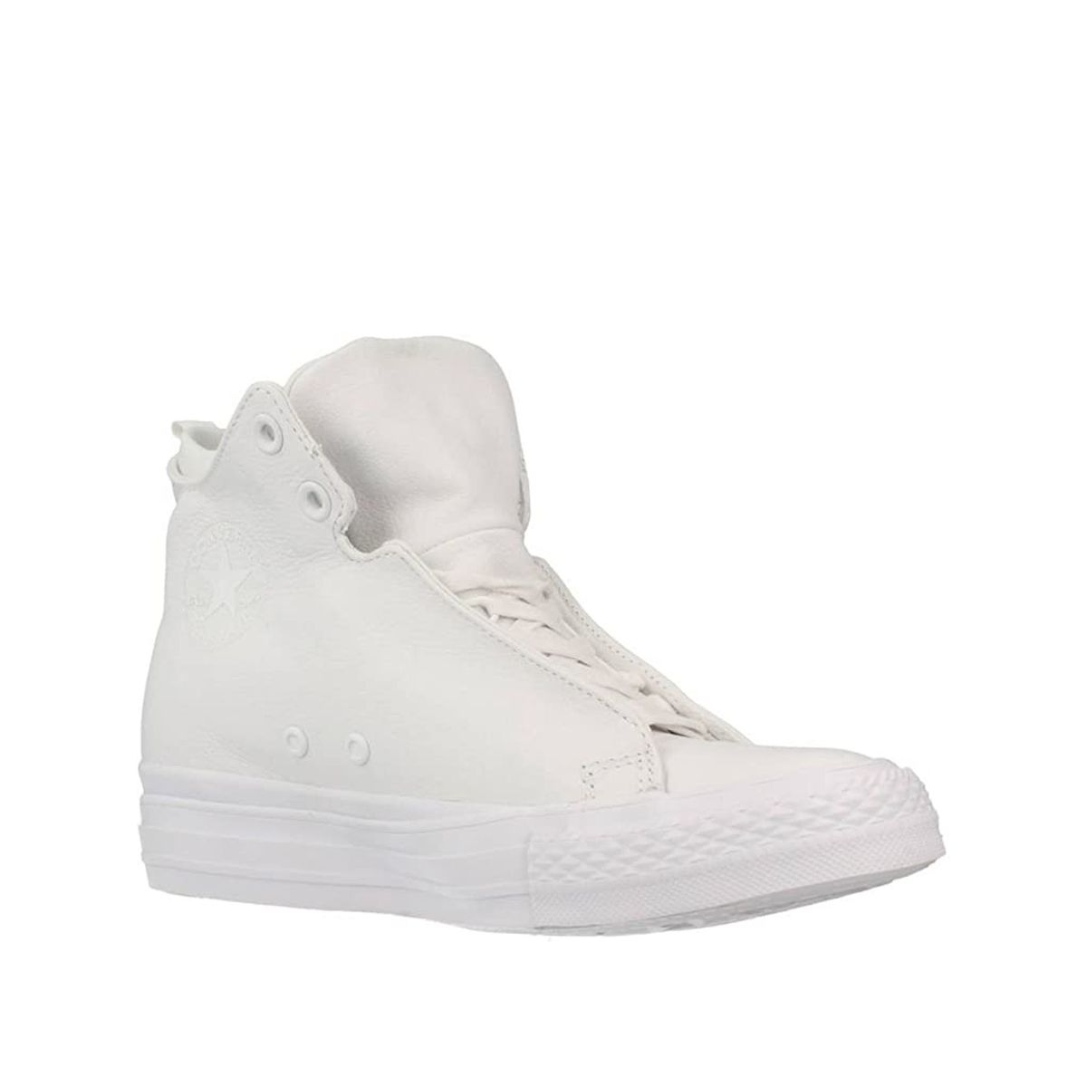 Minimalistische Leder-Keilsneaker