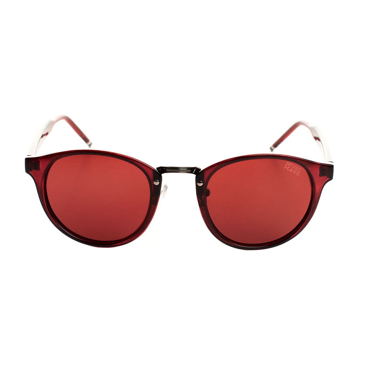 Runde polarisierte Sonnenbrille