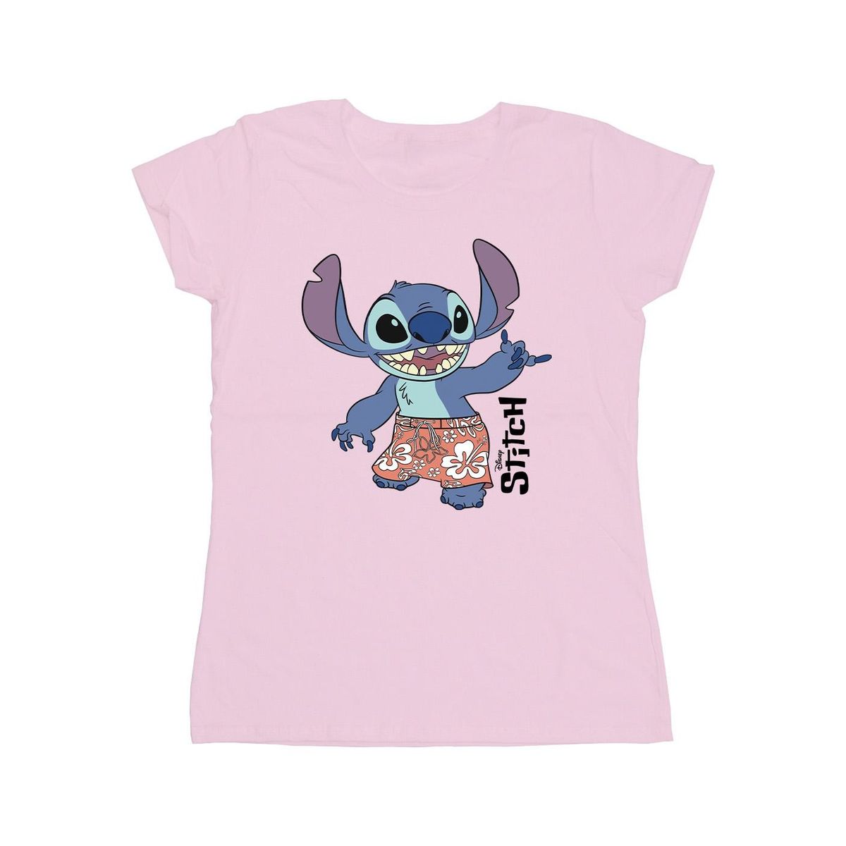T-Shirt mit Stitch-Grafik