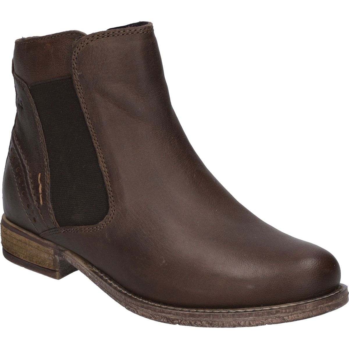 Klassische Chelsea-Stiefeletten aus Leder