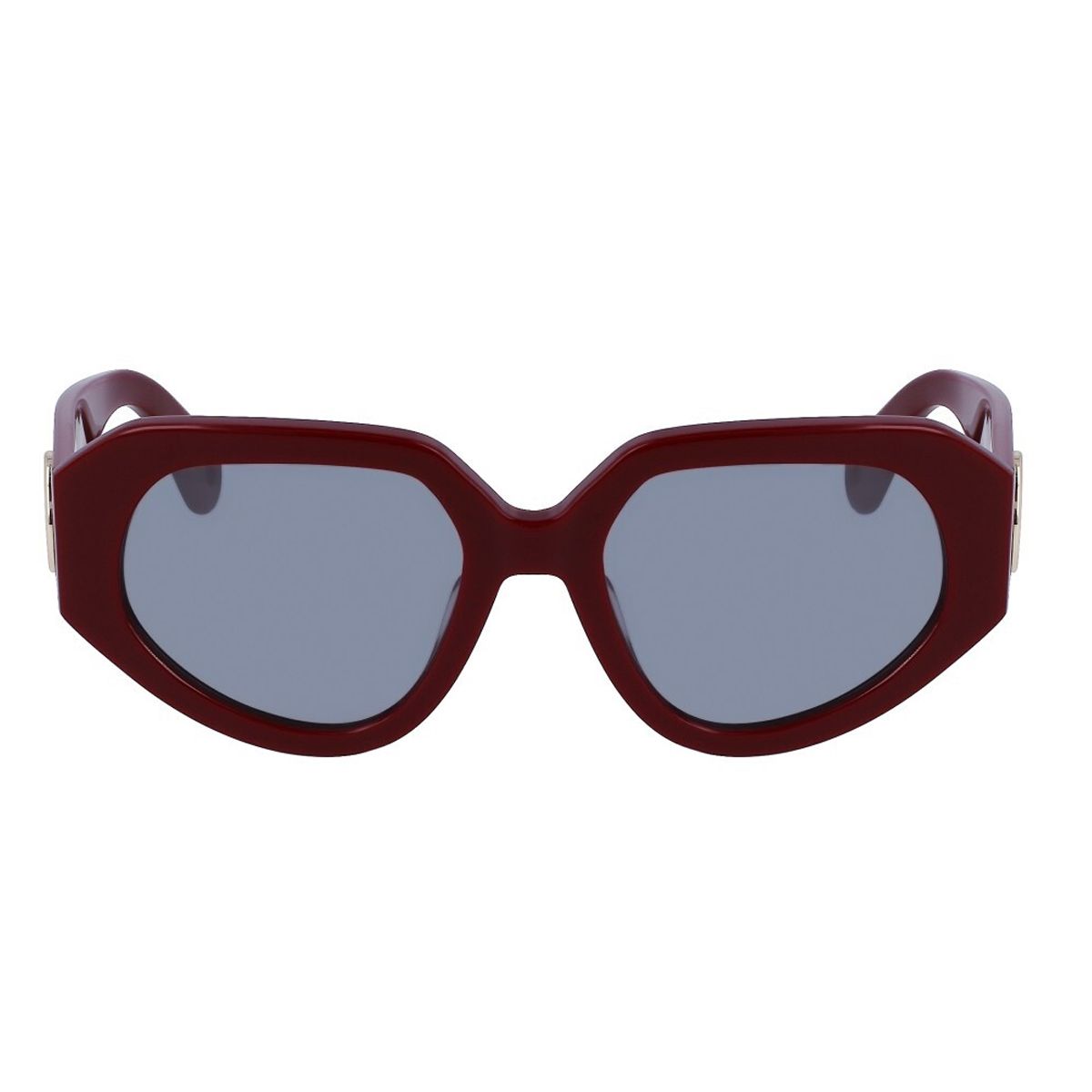 Elegante geometrische Sonnenbrille aus Acetat