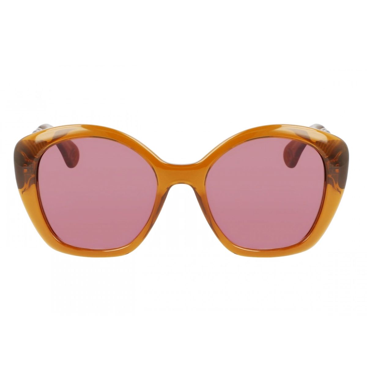 Elegante geometrische Sonnenbrille aus Acetat