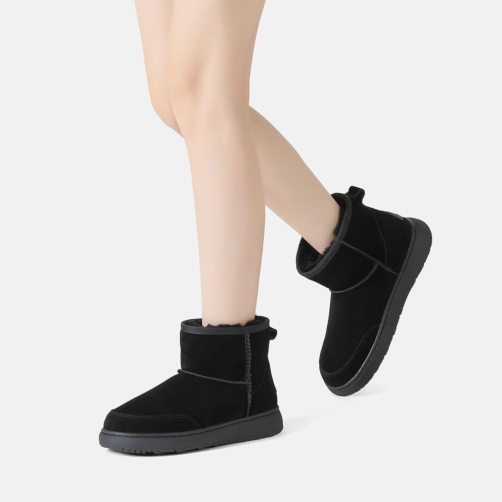 Outdoor-Stiefel mit Lammfellfutter
