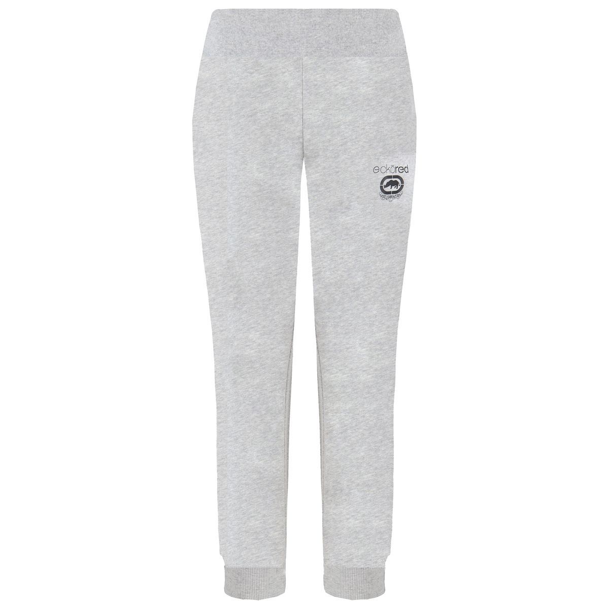 Jogginghose mit Rippbund und Logo
