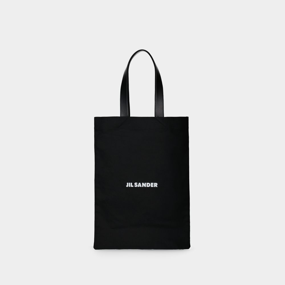 Minimalistische Canvas-Tote mit Logo