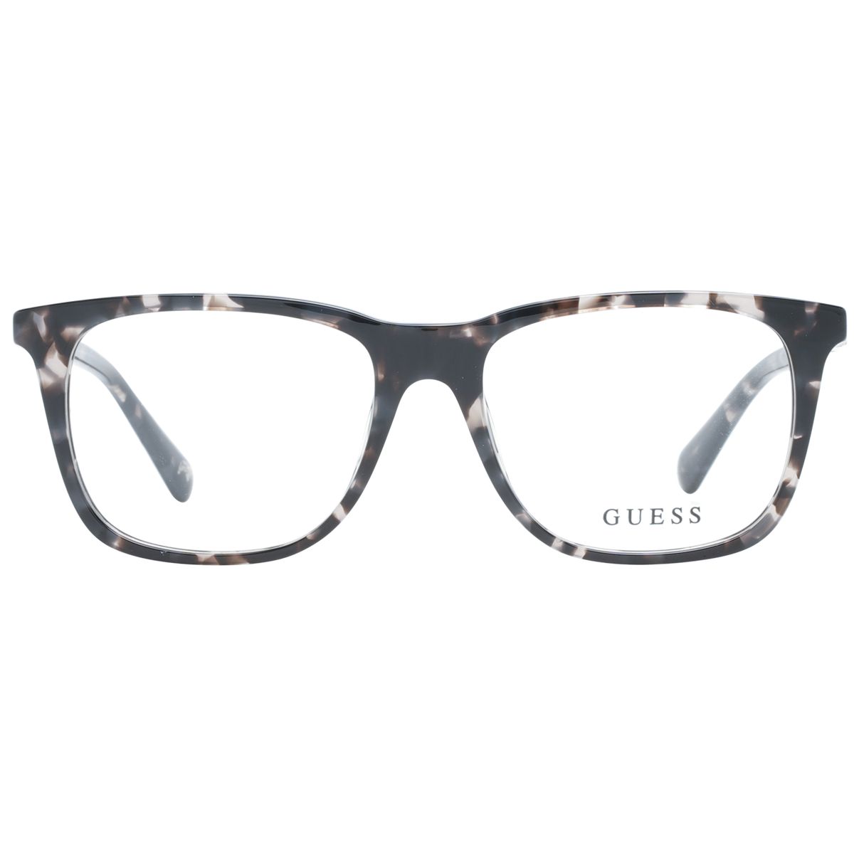 Quadratische Brille mit Marmorierung