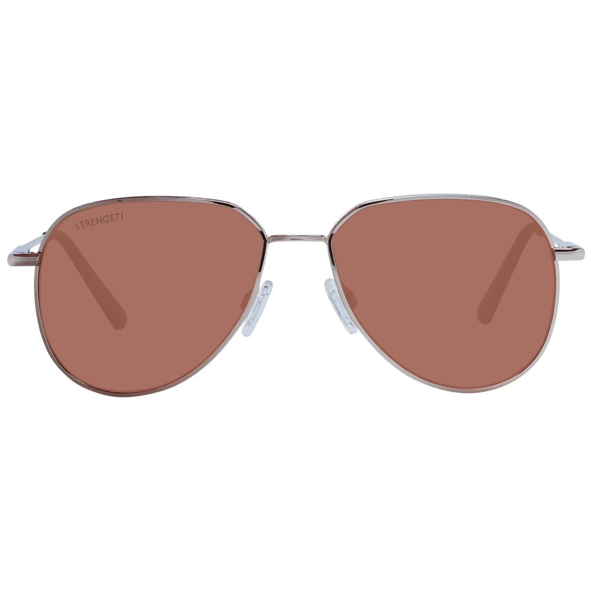 Roségoldene Haywood Aviator-Sonnenbrille