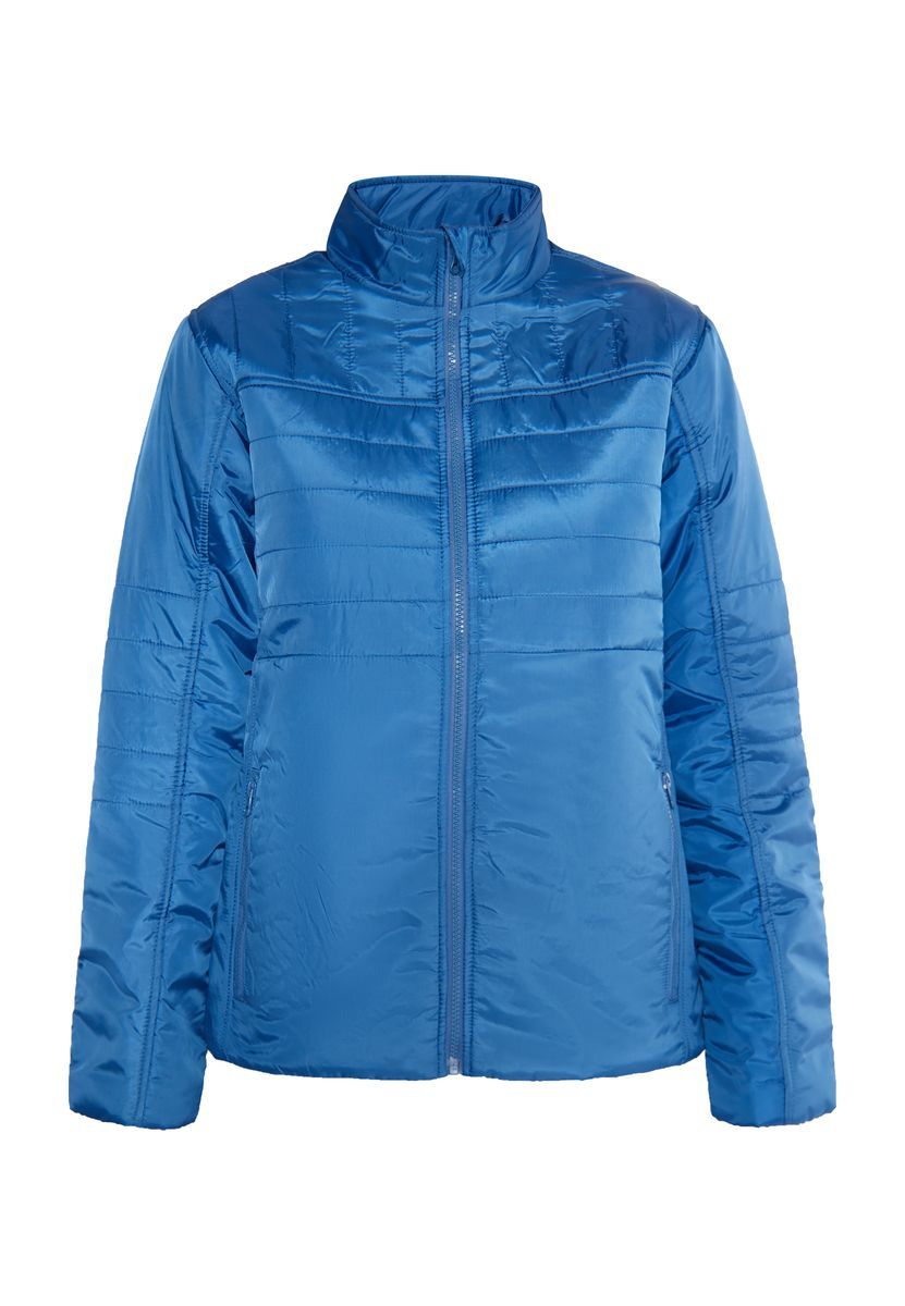 Gesteppte Übergangsjacke mit Glatt-Partie