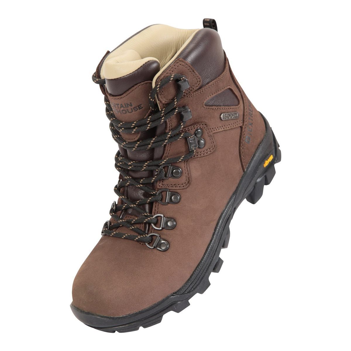 Wasserdichte Nubukleder-Wanderstiefel