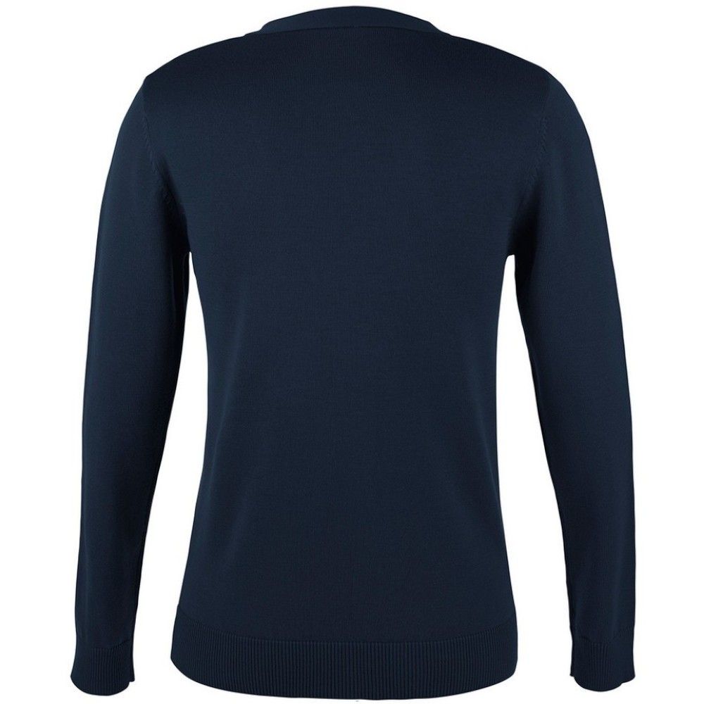 Klassische Strickjacke mit V-Ausschnitt