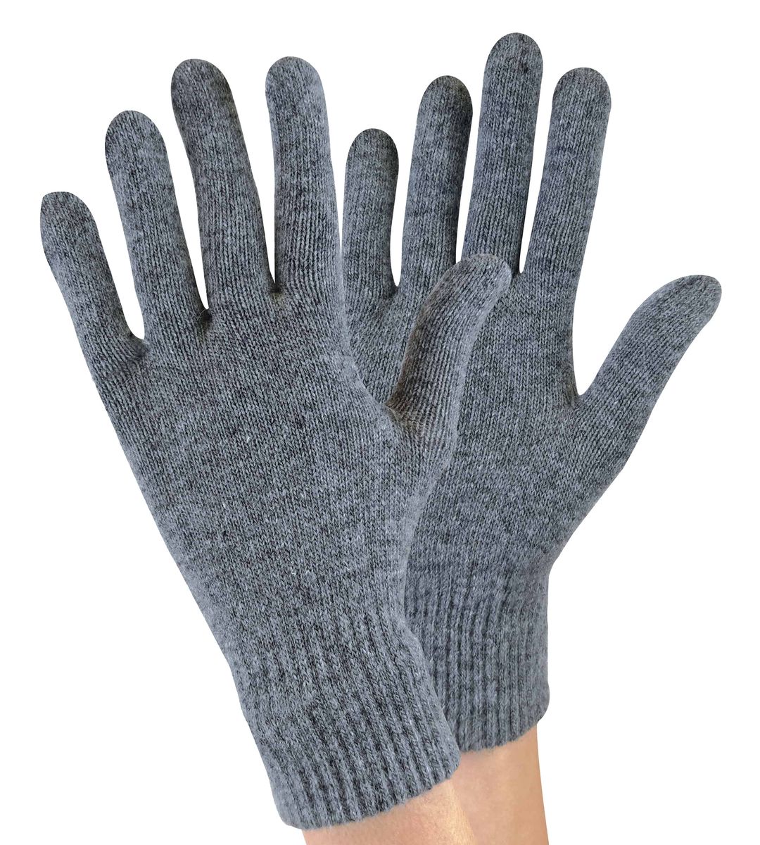 Feinstrick Thermohandschuhe mit Wollanteil