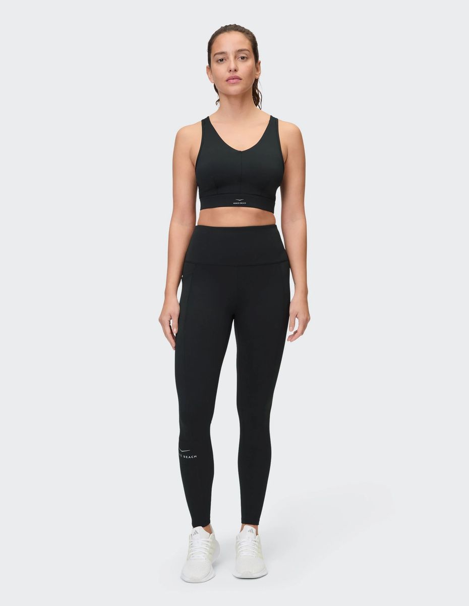Hoch taillierte Performance-Sportleggings