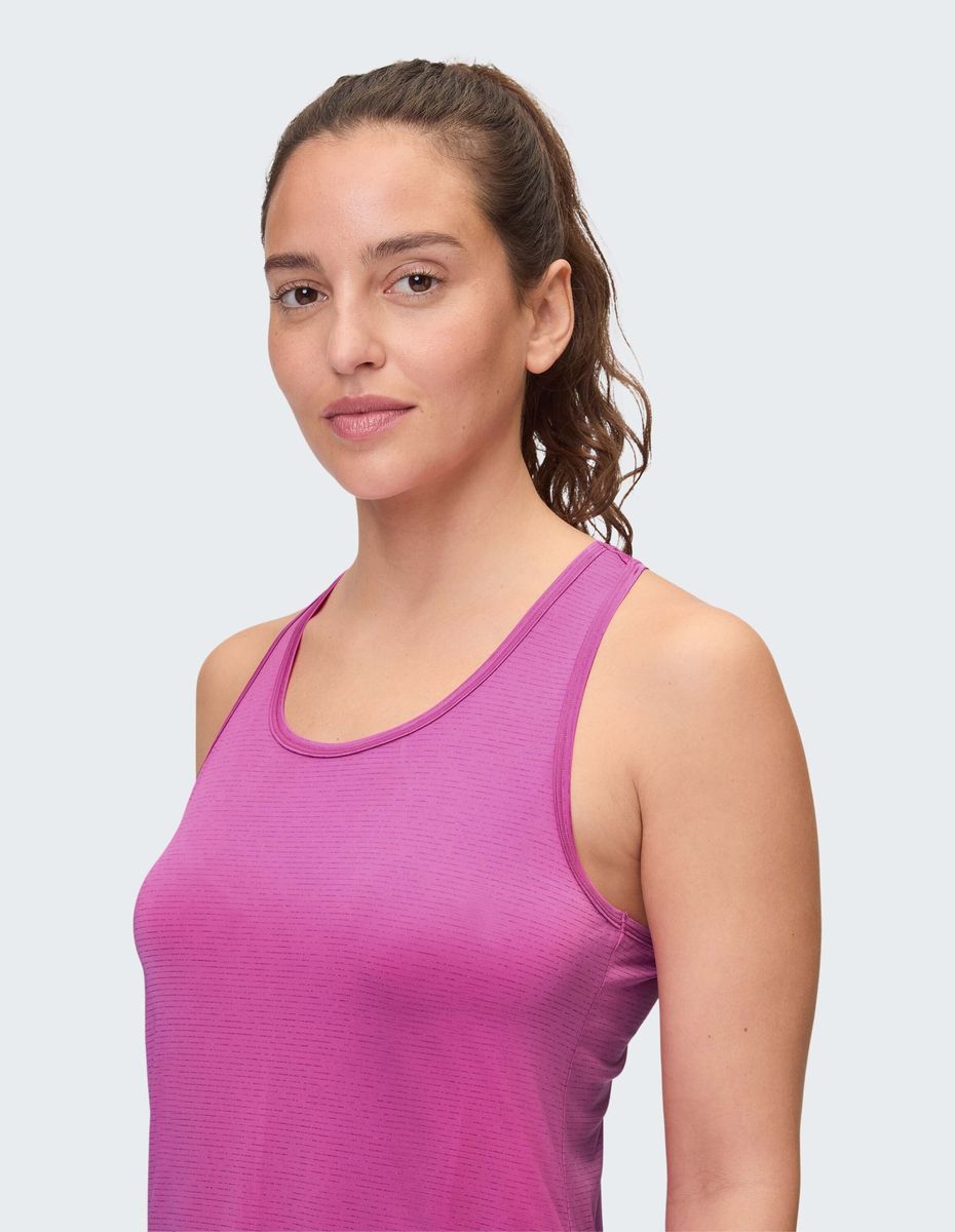 Geripptes Performance Racerback Tanktop